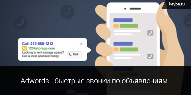 Adwords - контекстная реклама "только телефон"